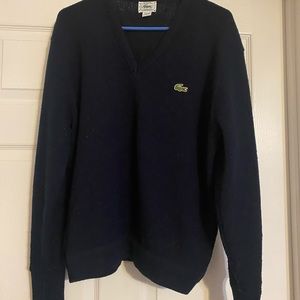 Vintage Lacoste sweater Navy blue
